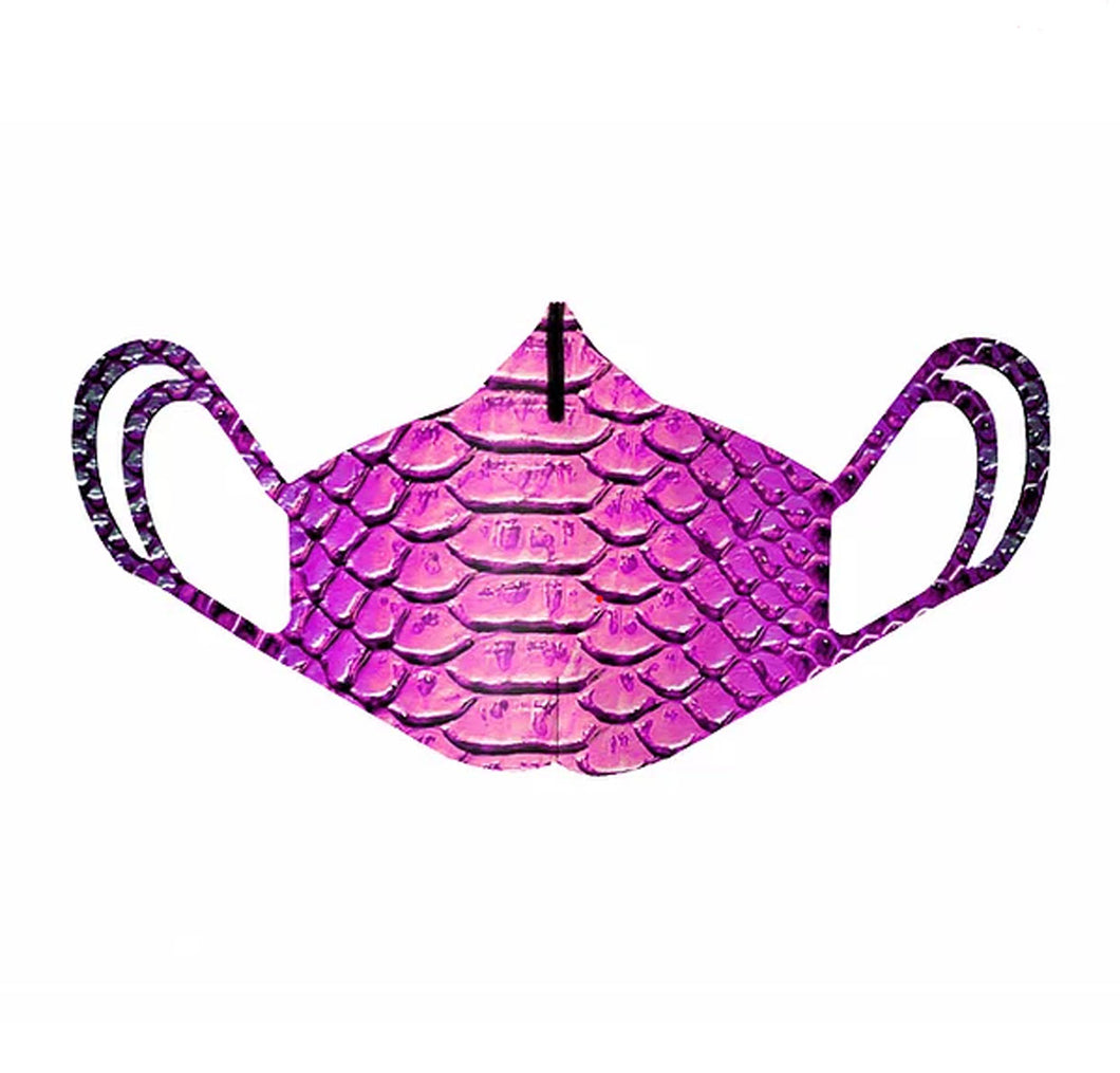 Pink Python Mask